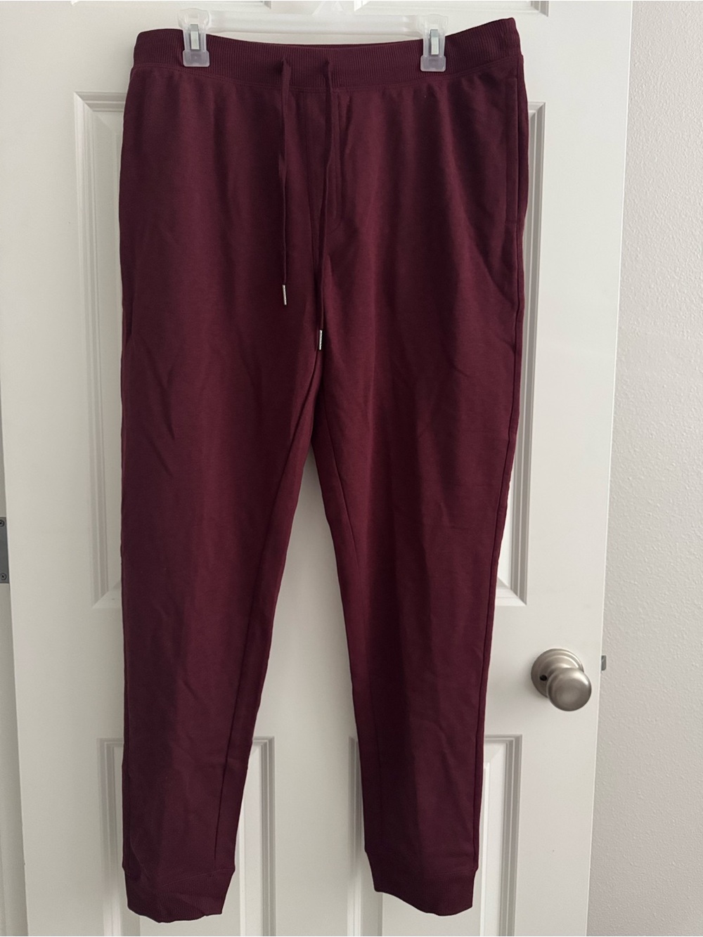 Weatherproof Vintage Men's Sweatpants in Burgundy